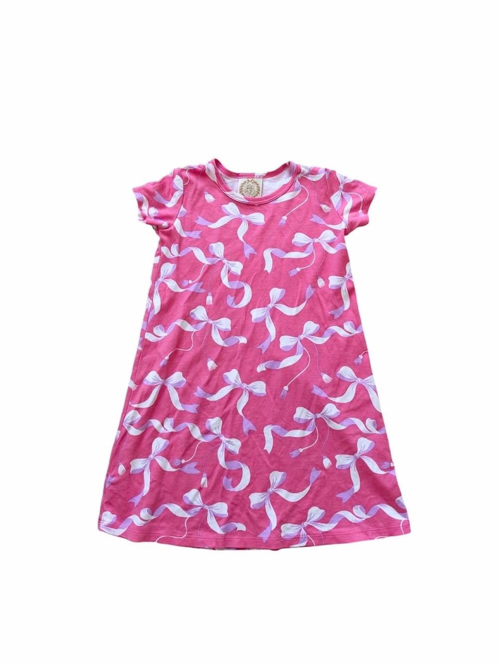 The Beaufort Bonnet Company Polly Bagley Bows Play Dress Size 7
